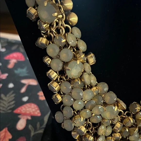 J crew rhinestone color stone necklace - Picture 3 of 3